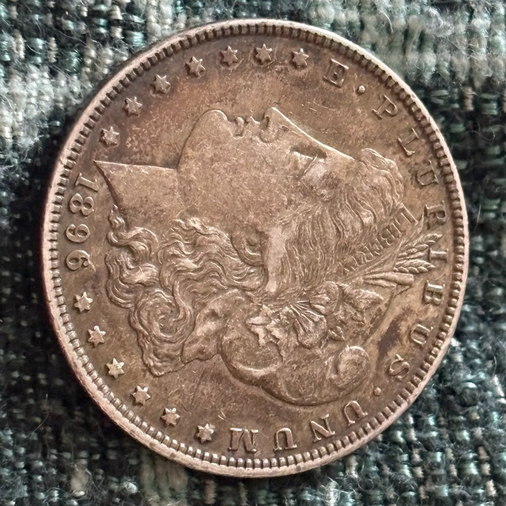 Better 1896 Morgan Silver Dollar 90% US Coin Nice Coin Grade?